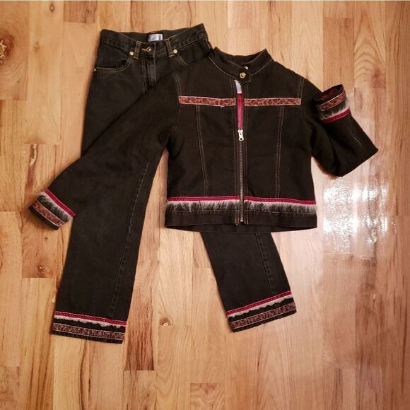 Children's Place Denim Jacket & Jeans Boutique Set - Picture 7 of 7
